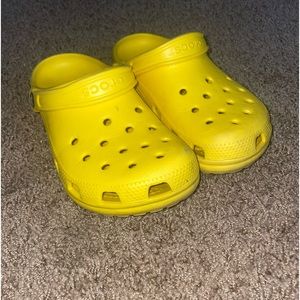 Yellow Crocs